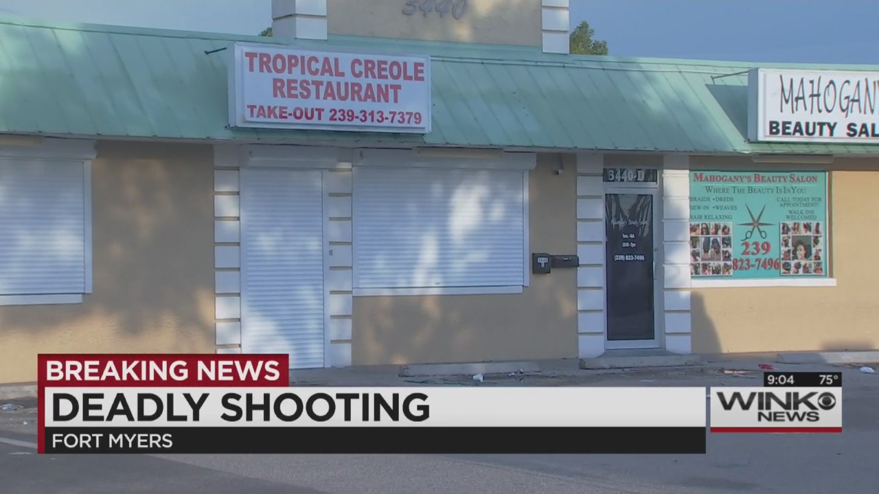 Fort Myers Police Investigate Deadly Shooting - WINK News