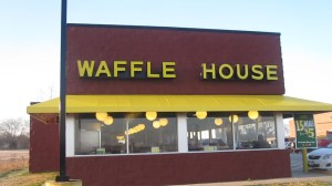 Shooting outside Waffle House at approximately 3:43 a.m. Photo via Wikipedia.