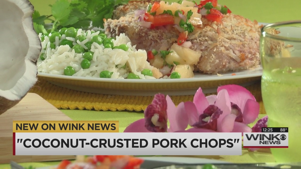 Mr Food Coconut Crusted Pork Chops Wink News