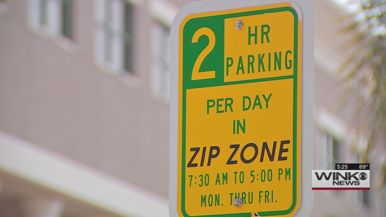 Free Parking To End In Downtown Fort Myers WINK News   Zipzonefortmyers 