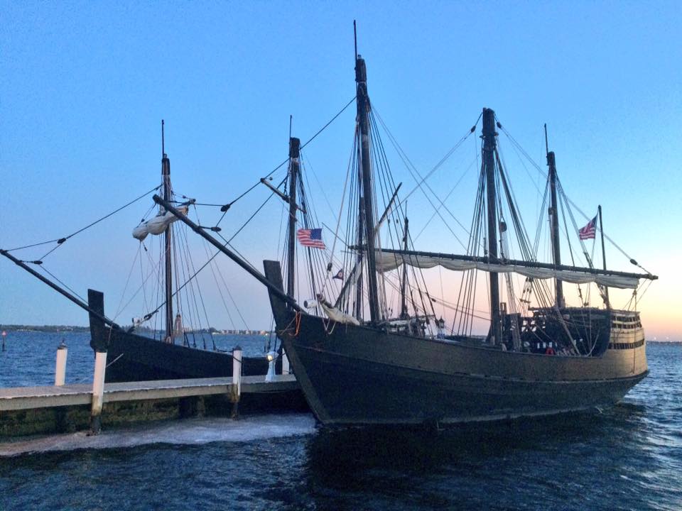 Niña, Pinta replicas arrive in Fort Myers - WINK News