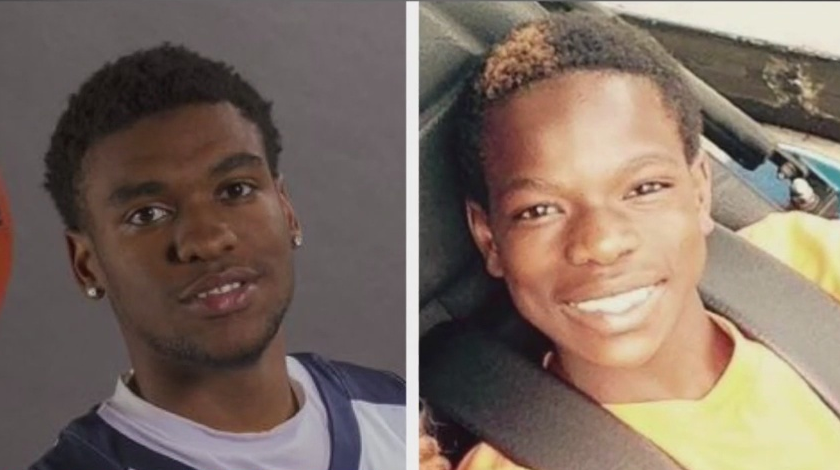 Stefan Strawder, 18, and Sean Archilles, 14, who died at Club Blu in 2016. Photo via WINK News.