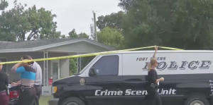 FILE: A Fort Myers Police crime scene unit at the Fort Myers home with two dead bodies. (Credit: WINK News/ File)