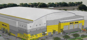 Hertz Arena new design, which was approved on Wednesday, Dec. 12. Photo via WINK News.