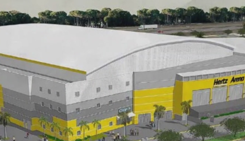 Hertz Arena new design, which was approved on Wednesday, Dec. 12. Photo via WINK News.