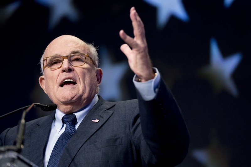 Rudy Giuliani tests positive for COVID-19, Trump says