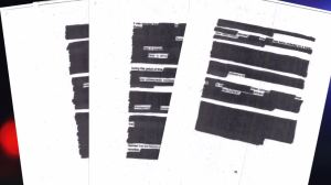 Portions of the heavily redacted Freeh Group Report. (Credit: WINK News)