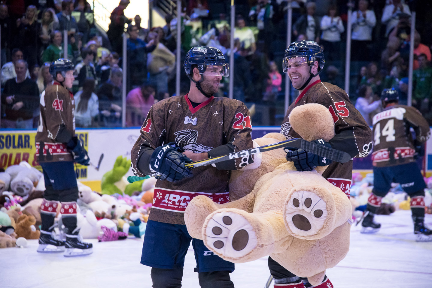 Everblades teddy hot sale bear toss 2018