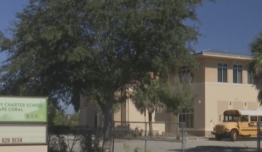 The former, Unity Charter School in Cape Coral. It now has a new name. (Credit: WINK News)