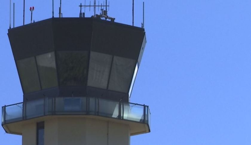 Air traffic controller tower at the SWFL International Airport. Photo via WINK News.