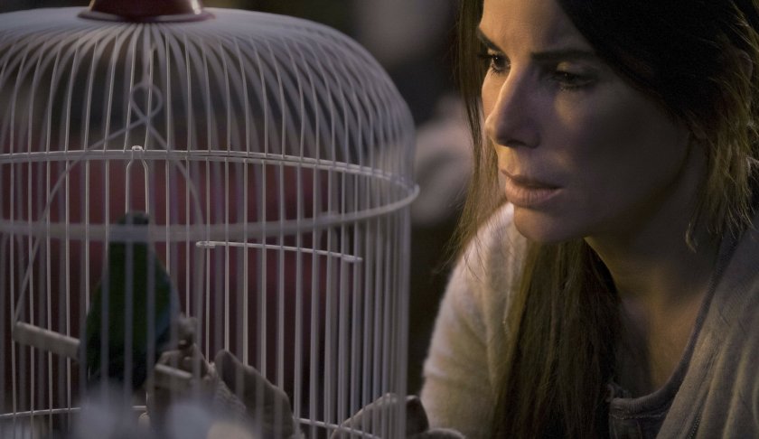 This image released by Netflix shows Sandra Bullock in a scene from the film, "Bird Box." Netflix said Wednesday, Jan. 2, 2019, that 45 million subscriber accounts worldwide watched the Bullock thriller "Bird Box" during its first seven days on the service, the biggest first-week success of any movie made for the company's nearly 12-year-old streaming service. Photo via AP.