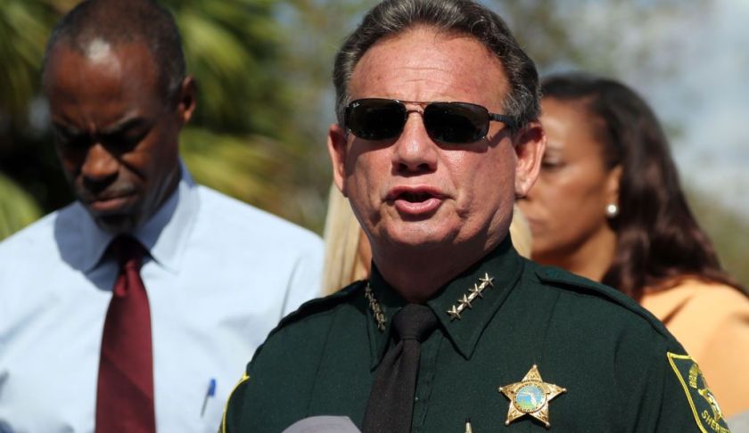 Broward Sheriff Scott Israel. Photo via CBS Miami.