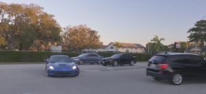Drivers constantly make illegal U-turns at Colonial Blvd. and Sommerset Dr. in Fort Myers. (WINK News photo)