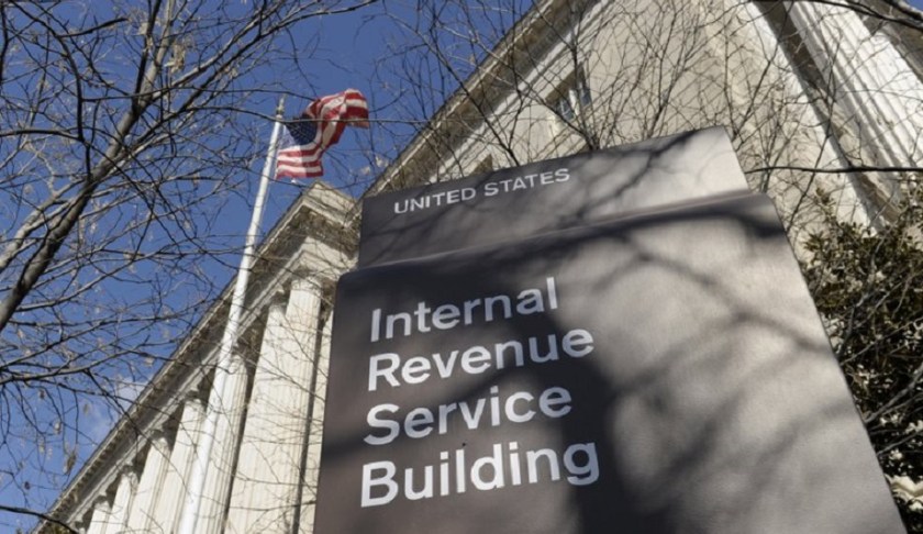 The exterior of the Internal Revenue Service building in Washington. Photo via AP/Susan Walsh.
