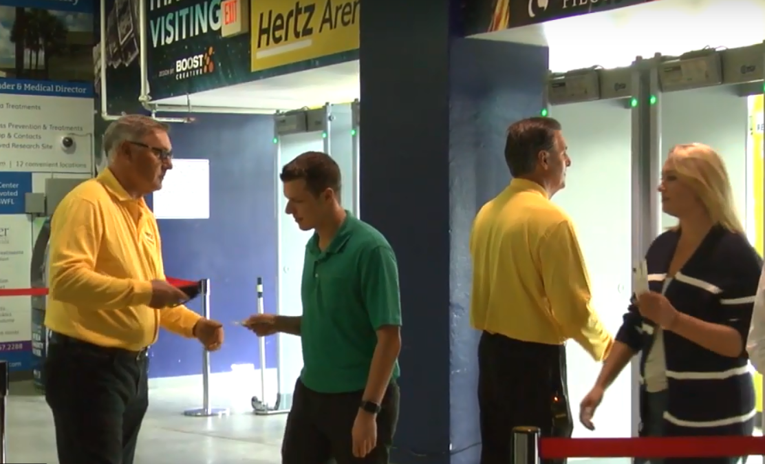 Hertz Arena upgrades security, makes changes to bag policy WINK News