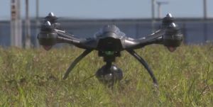 A drone moments before flight. (WINK News photo)