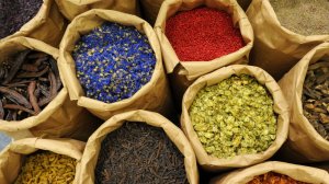 A variety of herbs and spices. (CBS News photo)