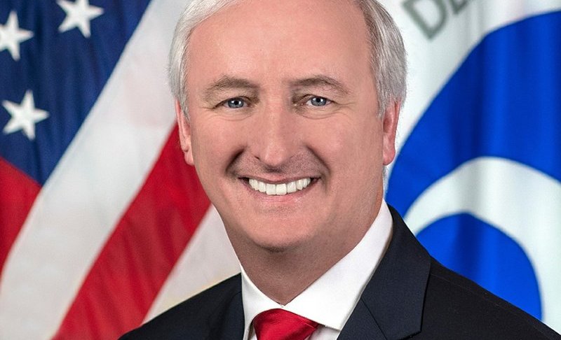 In this image provided by the Department of Transportation, deputy transportation secretary Jeffrey Rosen is shown in his official portrait in Washington. President Donald Trump has nominated Rosen to be the next deputy attorney general. (Department of Transportation via AP)
