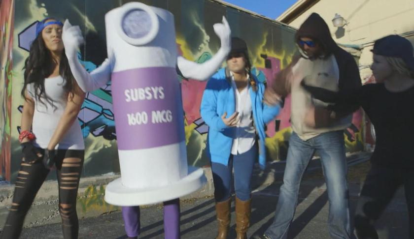 Insys executives used rap video to push sales of potentially lethal opioid. (CBS News photo)