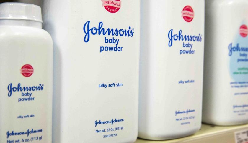 Johnson & Johnson baby powder. (CBS News photo)