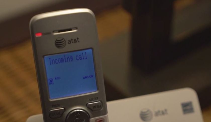 Phone shows an incoming robocall. (WINK News photo)