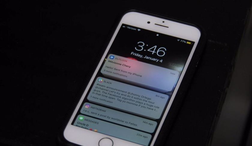 iPhone shows notifications. (Ivanhoe Newswire)