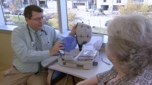 Cap cancer patients use to save their hair. (Credit: Ivanhoe Newswire)