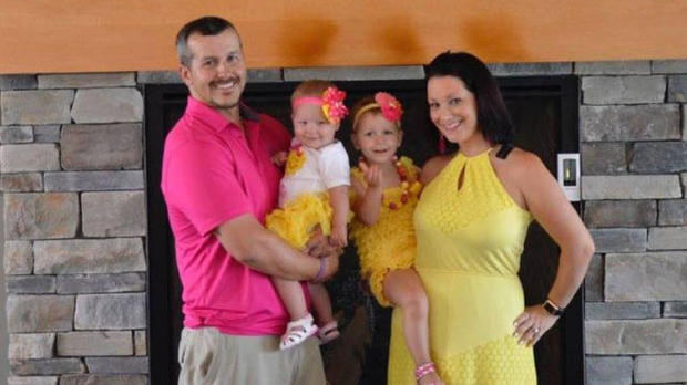 Christopher Watts killed his wife Shanann and their two daughters, Bella and Celeste, in August. (Credit CBS News)