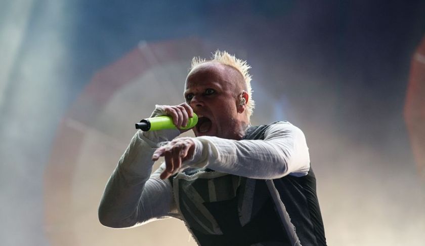 Keith Flint, lead singer of The Prodigy. (CBS News photo)