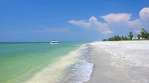 Sanibel Island beach front. (Credit: CBS)