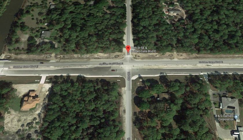 Site of a bike fatality. (Google Maps photo)