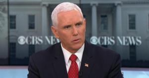 Vice President Mike Pence. (Credit: CBS News)