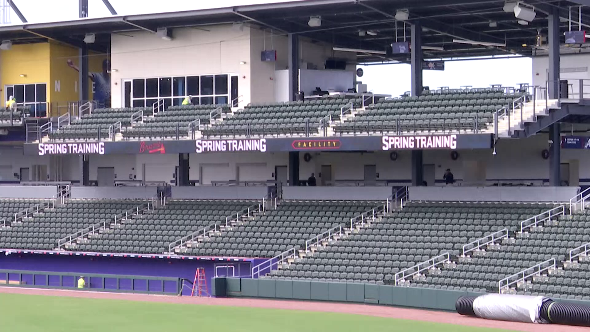 Atlanta Braves new spring training stadium to swing into action in North  Port - WINK News