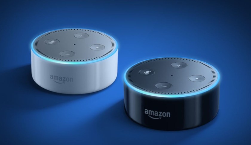 Amazon Echo "smart" speaker. (Credit: CBS)