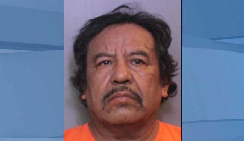 Mugshot of Carlos Carrizales, 61. (Credit: Polk County Sheriff's Office)