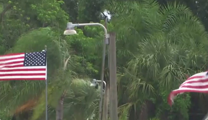 Outside the RV park. (Credit: WINK News)