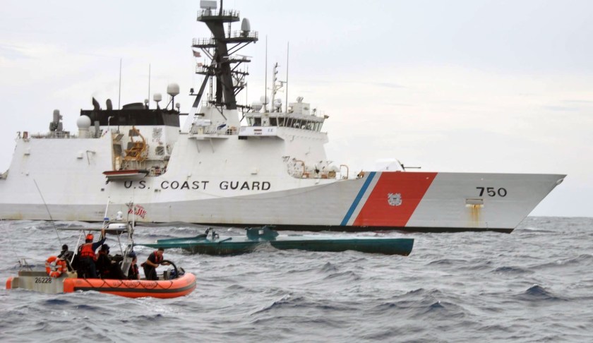 U.S. Coast Guard responds. (Credit: USCG)
