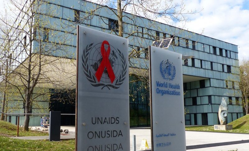 Headquarters of the World Health Organization in Geneva, Switzerland. (Credit: AP)