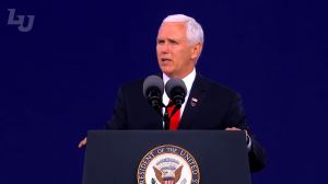 Vice President Mike Pence. (Credit: Liberty University)