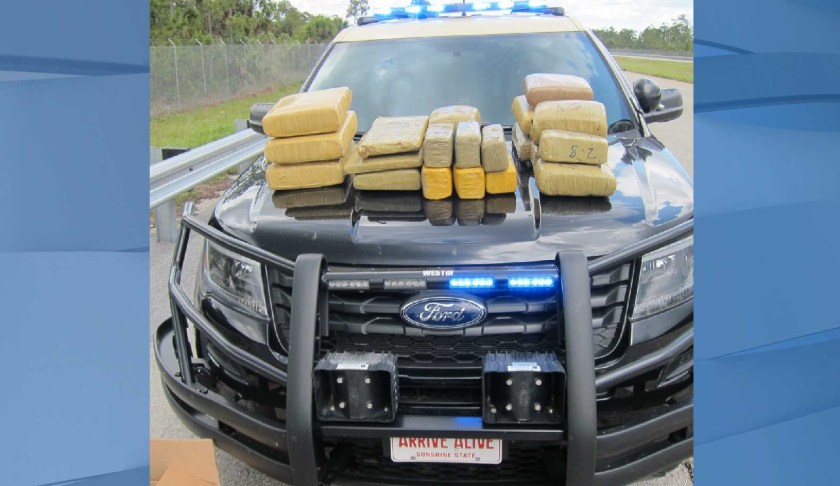 Drugs seized by FHP. (Credit: FHP)