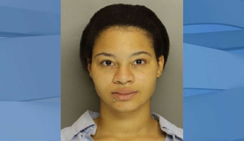Mugshot of Jhenea Pratt, 23. (Credit: Pittsburg Police)