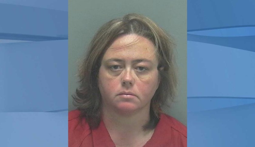 Mugshot of Stacey Gridley. (Credit: Lee County Sheriff's Office)