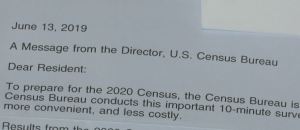 Portion of a U.S. Census letter. (Credit: WINK News)