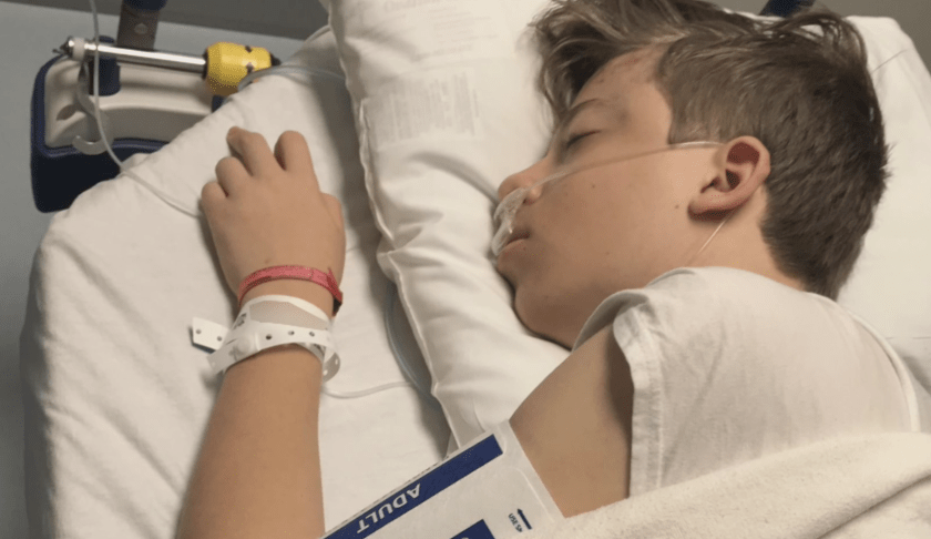 14-year-old fights for his life as he awaits a bone marrow transplant. (Credit: WINK News)