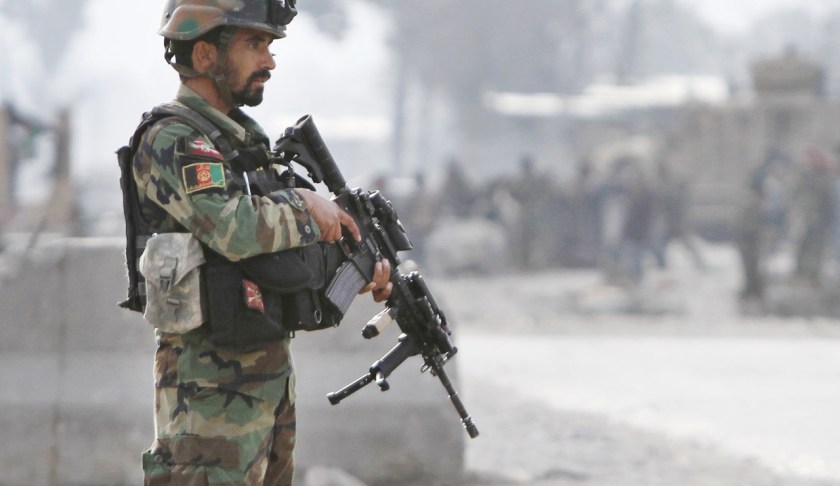 Afghan soldier kills 2 US troops, says U.S. officials. (Credit: AP)