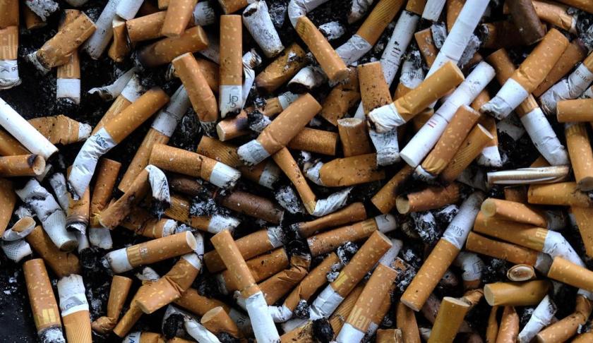 Experts say cigarette butts – not plastic straws – are largest human-caused pollutant. (Credit: CBS News)