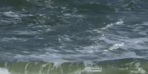 Rip current on Florida shore. (Credit: NOAA)