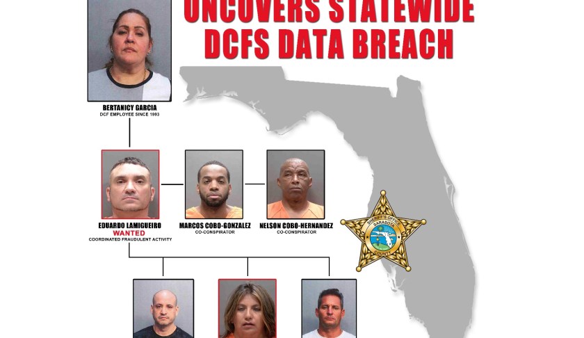 Statewide DCFS data breach. (Credit: SCSO)