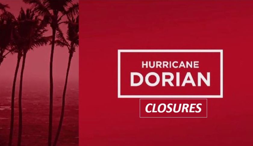 Hurricane Dorian closures (WINK News)