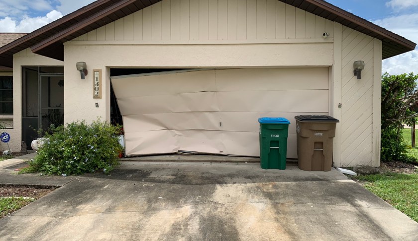 FILE: Driver slams car into four Cape Coral homes, then gets tased by police in August 2019. (Credit: WINK News/FILE)